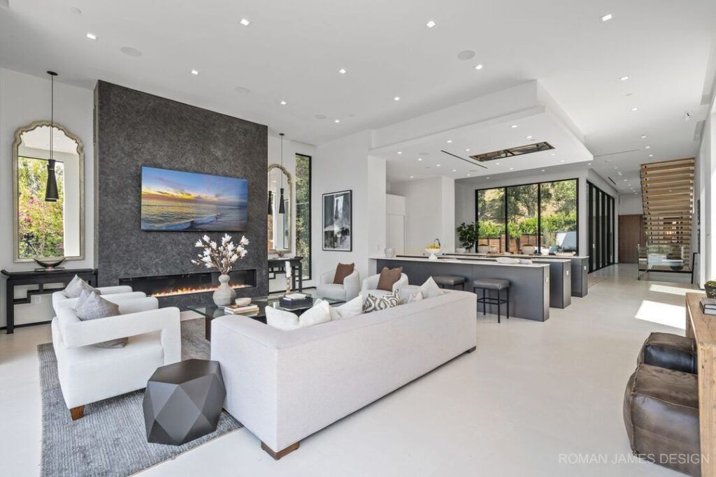 Angelo Modern Mansion Living room