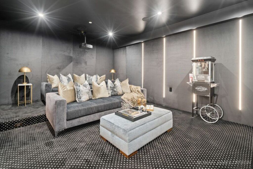 Angelo Modern Mansion Movie Room