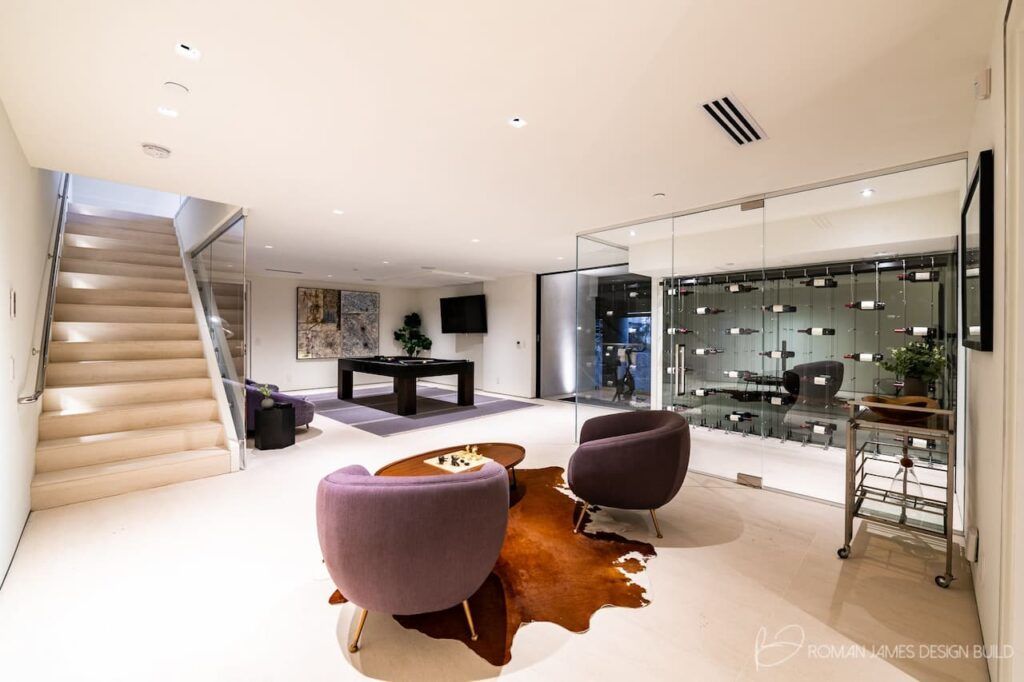 Stradella Los Angeles Lounge Area with Staircase
