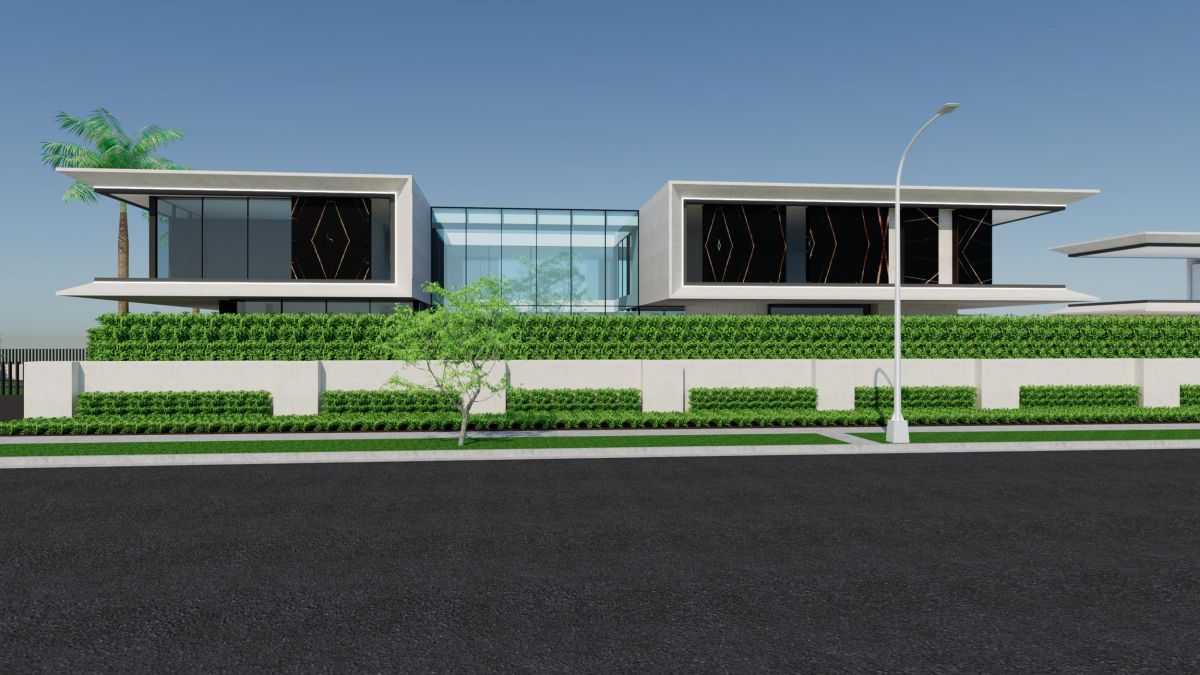 Rendering for Mansion at Beverly Drive in Beverly Hills
